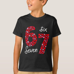 Camiseta Dia dos Namorados 6-7 Meme Seis Sete 6 7 Namorados