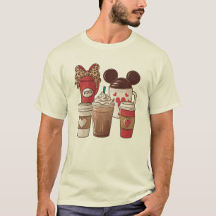 Camiseta Dia dos Namorados Café Engraçado Amante de Café