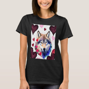 Camiseta Dia dos Namorados Coração de Amor Loba Bonita Namo