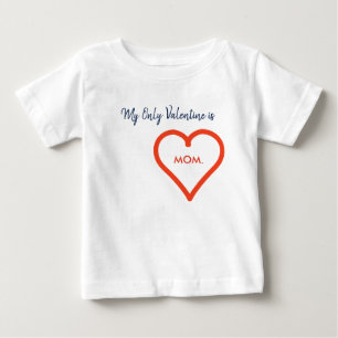 Camiseta Dia dos Namorados Coração Vermelho Nome Personaliz