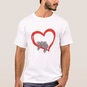 Camiseta Dia dos Namorados da Preguiça, Dia dos Namorados d
