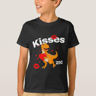 Camiseta Dia dos Namorados das Crianças Menino Dinossauro F