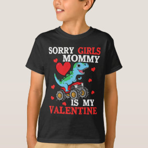 Camiseta Dia dos Namorados Desculpe Meninas Mamãe é Meu Nam
