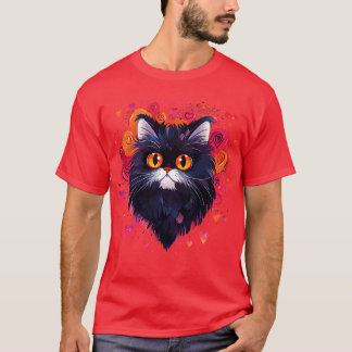 Camiseta Dia dos Namorados do Gato Persa