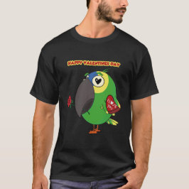 Camiseta Dia dos Namorados do Papagaio, amor do papagaio, h