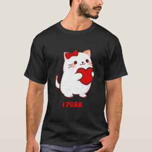 Camiseta Dia dos Namorados Eu Rongo Amante de Gatos Casal C