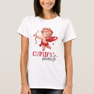 Camiseta Dia dos Namorados Favoritos do Cupido