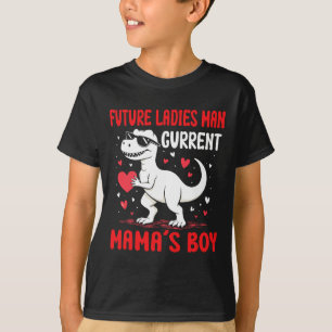 Camiseta Dia dos Namorados Futuro Don Juan Atual Menino da