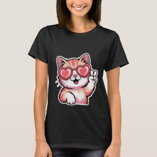 Camiseta Dia dos Namorados Kitten Bailarina Fofa Tutu Arte�