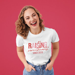 Camiseta Dia dos Namorados Mãe de Corações