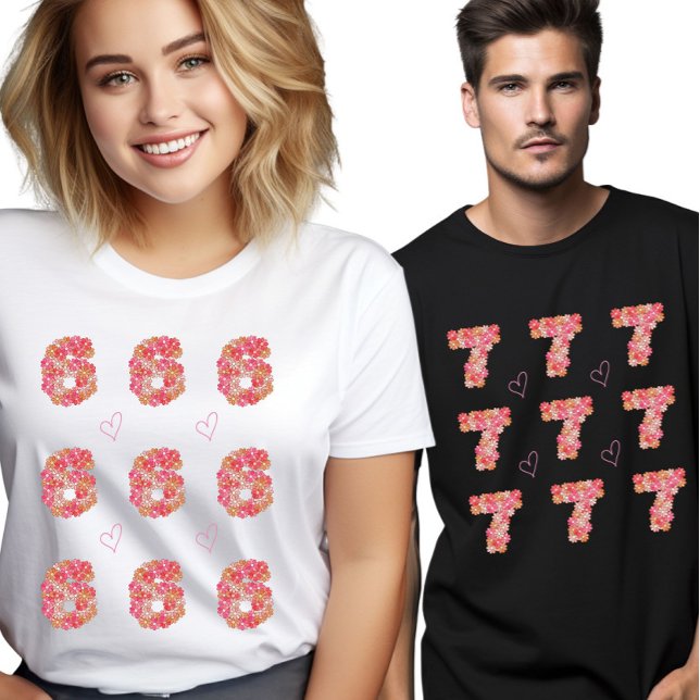 Camiseta Dia dos Namorados Meme Gen Alpha 6 7  (Criador carregado)
