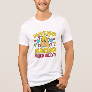 Camiseta Dia dos Namorados Nacho Cute Food Pun par