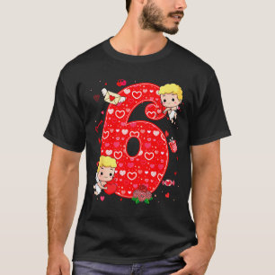 Camiseta Dia dos Namorados Seis Sete Corações 6 7 Meme Gen