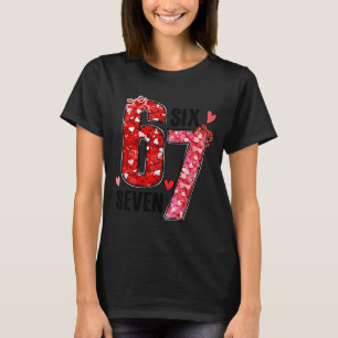 Camiseta Dia dos Namorados Seis Sete Engraçado 67 Meme Gera