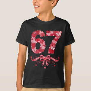 Camiseta Dia dos Namorados Six Seven 67 Meme Engraçado 6 7