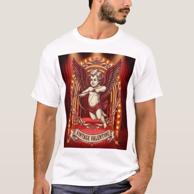 Camiseta Dia dos Namorados Vintage  (Frente)
