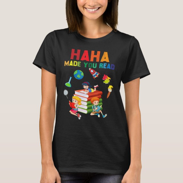 Camiseta Dia dos Padrões de Abril para Professores Dia das  (Frente)