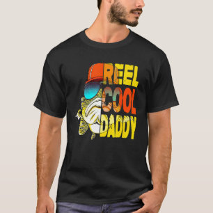 Camiseta Dia dos Pais Carretel de Pesca Pai Maneiro