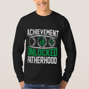 Camiseta Dia dos Pais Desbloqueados dos Mens Atingidos