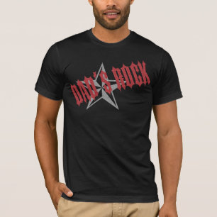 Camiseta Dia dos pais do ~ do pai da estrela do rock