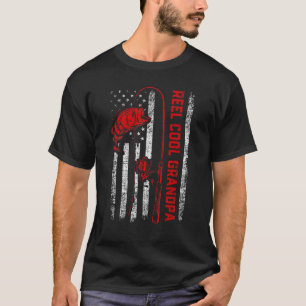 Camiseta Dia dos Pais do Homem  Avô Muito Legal Peixe Améri