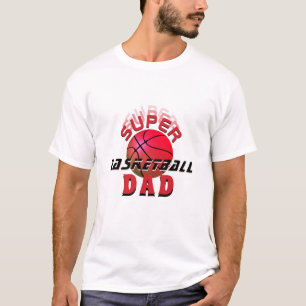 Camiseta Dia dos Pais do Super Basquete Pai Esportivo dos P