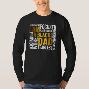 Camiseta Dia dos Pais Eu Sou Pai Negro Pai Negro Parente Ne