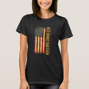 Camiseta Dia dos Pais Melhor Pai Extraordinário Conosco Ame