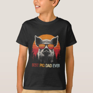 Camiseta Dia dos Pais Melhor Pai Retro Homem