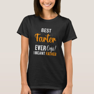 Camiseta Dia dos Pais Melhor Que Já Soltou Pum Oops Quis Di