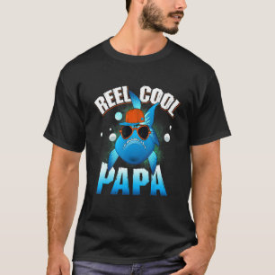 Camiseta Dia dos Pais para Homens Funny Fishing Reel Cool P