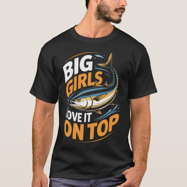 Camiseta Dia dos Pais Pesca de Atum (Frente)