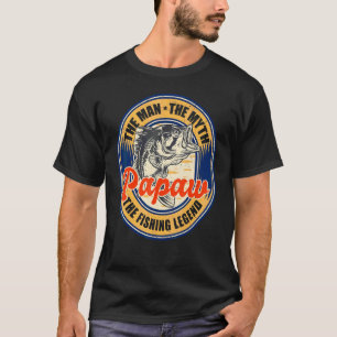 Camiseta Dia dos Pais Pescaria Para Pescadores Pescando Par