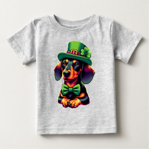 Camiseta Dia dos Patricinhos do Cão do Cachinho da Irlanda