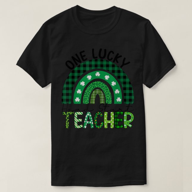 Camiseta Dia dos Patrícios do Professor Arco-Íris (Frente do Design)
