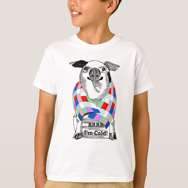Camiseta Dia dos Porcos-em-Cobertura (Frente)