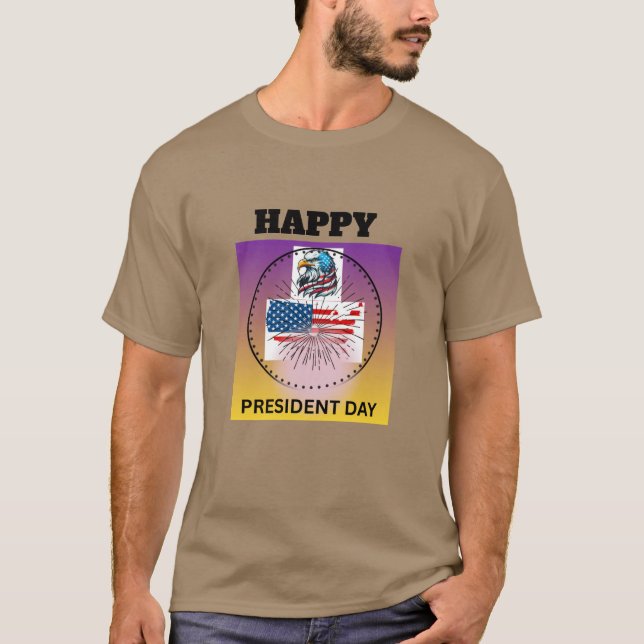 CAMISETA DIA DOS PRESIDENTES DA AMÉRICA (Frente)