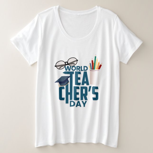 Camiseta Dia dos Professores (Frente do Design)