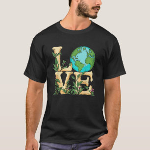 Camiseta Dia dos Professores de Ciências Ambientais Ama a T