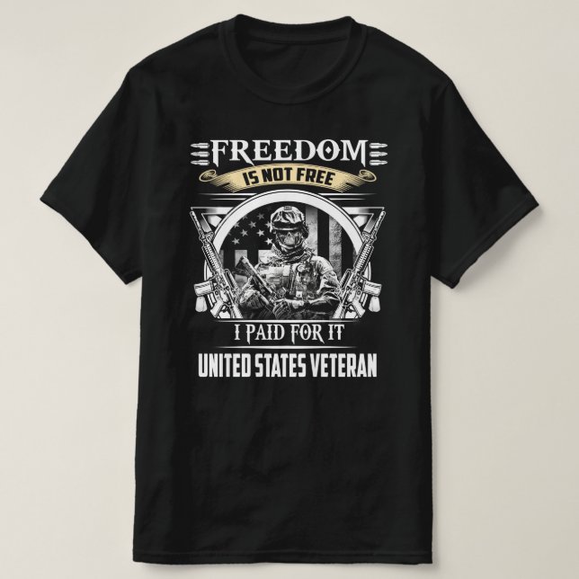 Camiseta dia dos veteranos (Frente do Design)