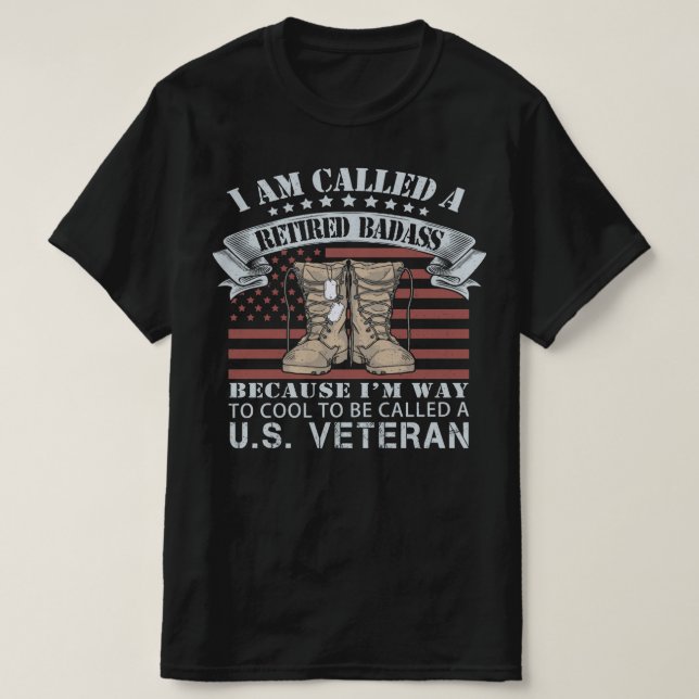 Camiseta dia dos veteranos (Frente do Design)