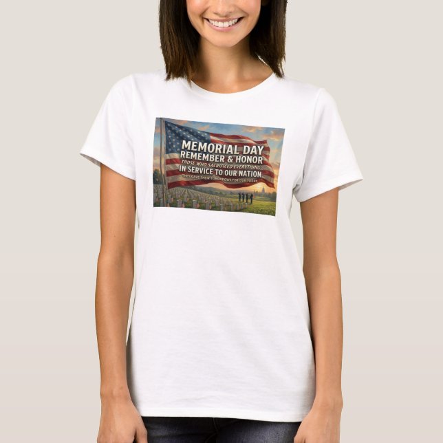 Camiseta Dia dos Veteranos  (Frente)