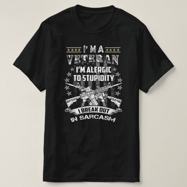 Camiseta dia dos veteranos (Frente do Design)