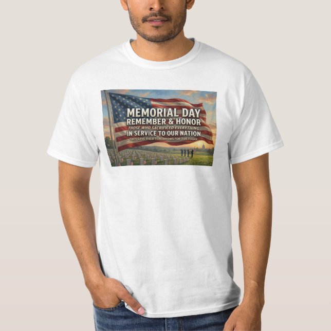Camiseta Dia dos Veteranos (Frente)