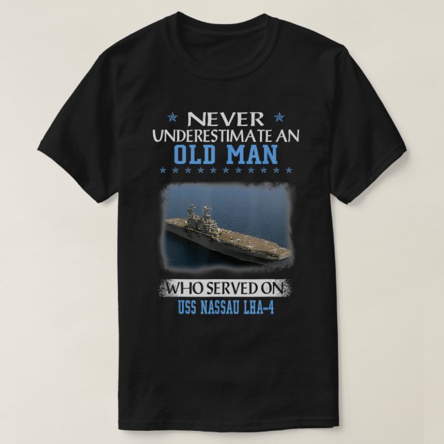 Camiseta Dia dos Veteranos Dia dos Pais Presente 3 (Frente do Design)