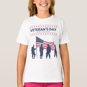 Camiseta Dia dos Veteranos do Memorial Day Tributo ao Dia d