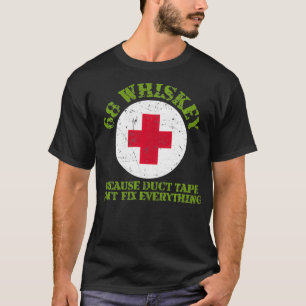 Camiseta Dia dos Veteranos Memorial Combatendo Medicina 68