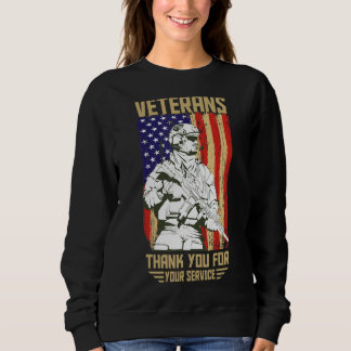 Camiseta Dia dos Veteranos Obrigado Pelo Seu Serviço