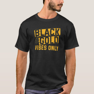Camiseta Dia Dourado do jogo de futebol