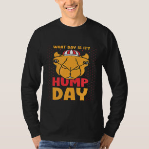 Camiseta Dia é Camelo Hump Day Retro Hump Day
